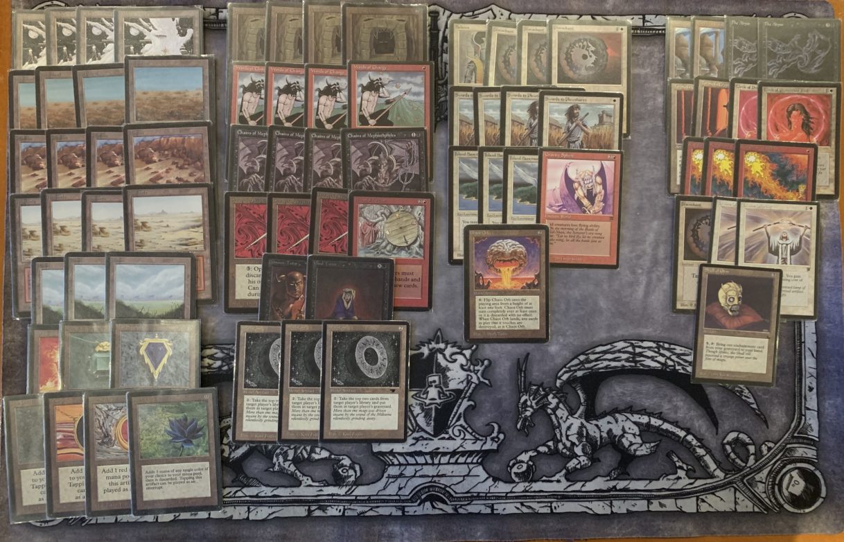 Deck Tech Chains of Mephistopheles Raging Bull