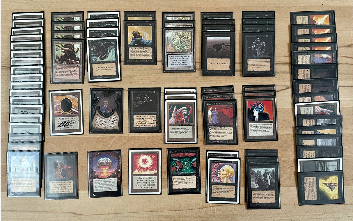 Old School Magic 93/94 -Suboptimal Colorless Tron (Casual) - Deck